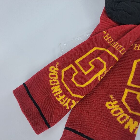 Harry Potter Gryffindor Knee High 2 Pair Pack Nostalgia School Girl Academia - Picture 4 of 6
